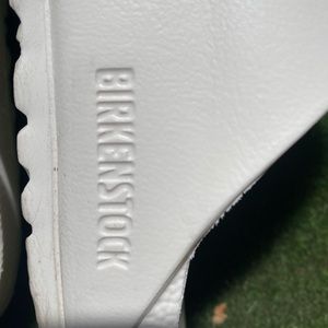 Birkenstock White Arizona Eva Sandals Size 39